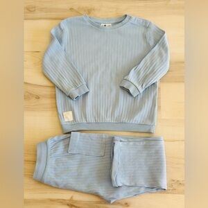 Soft Sky Blue Kids Pajama Set